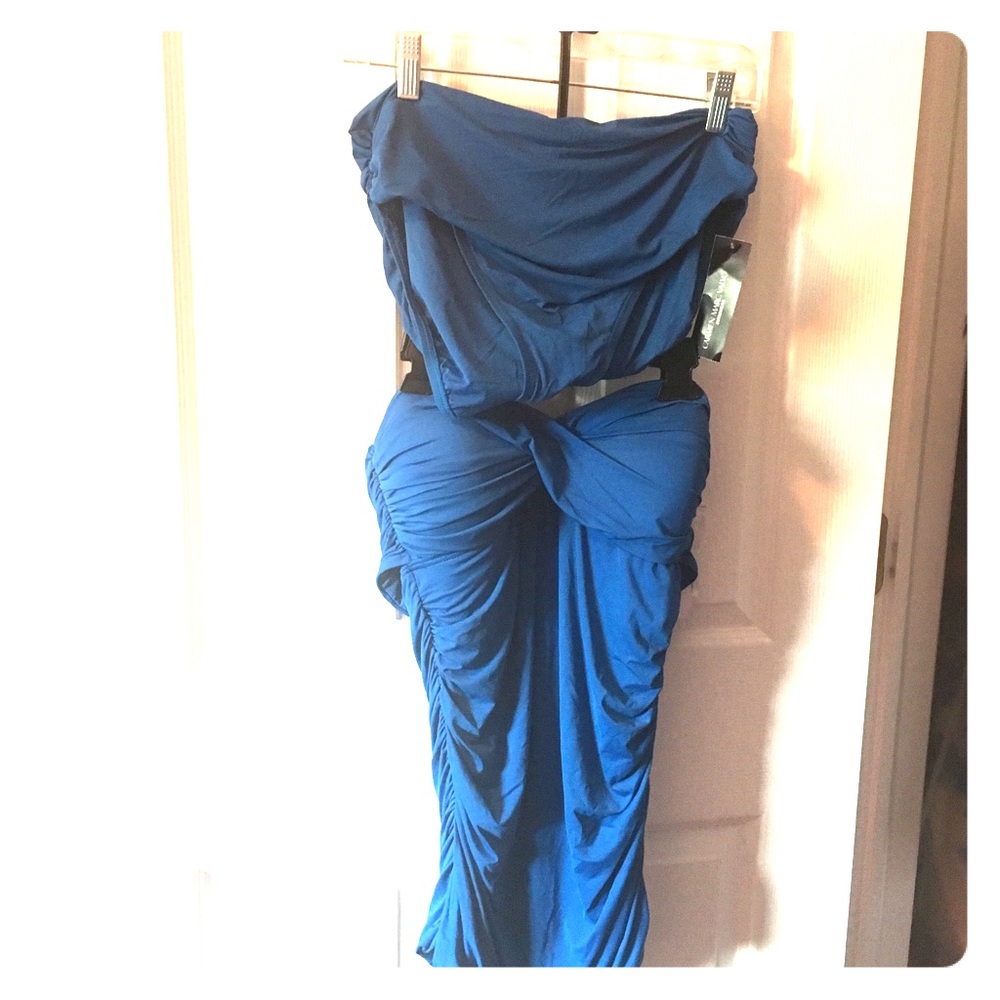 Carmen Marc Valvo swimwear new in Connor blue